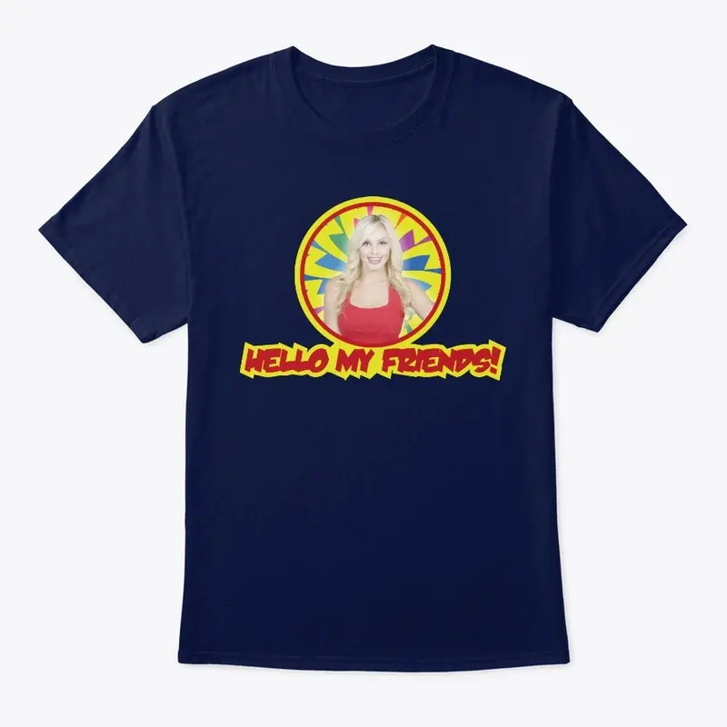 Jenn Barlow Hello My Friends Tee